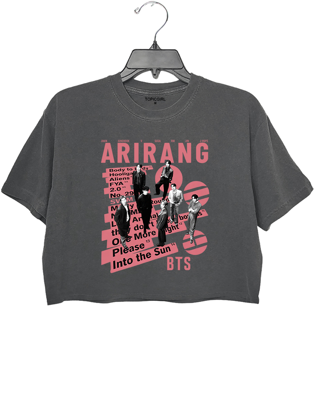 BTS Arirang World Tour 2026 Crop Top