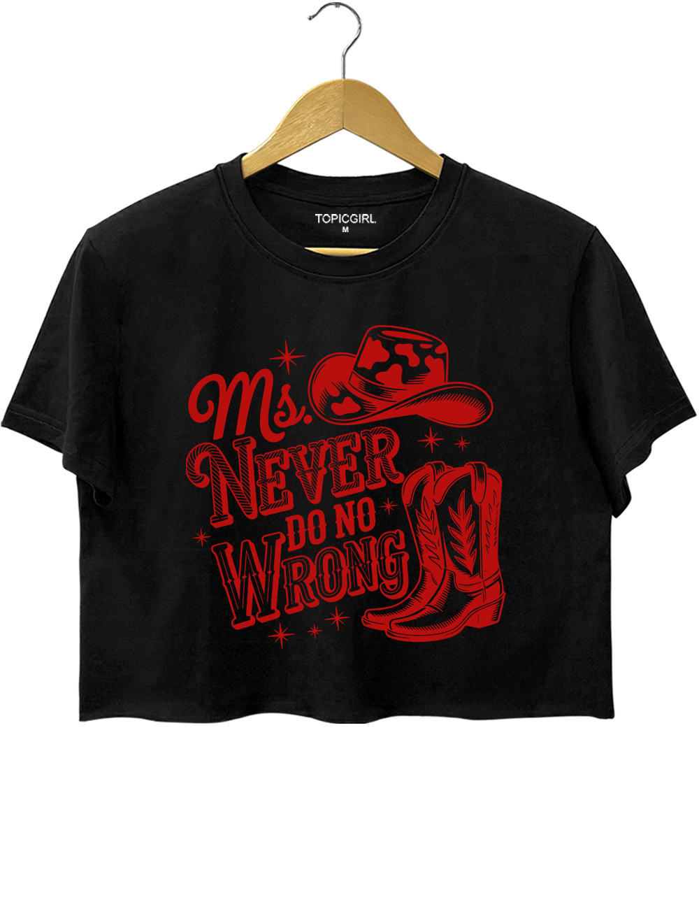 Ms. Never Do No Wrong Crop Top
