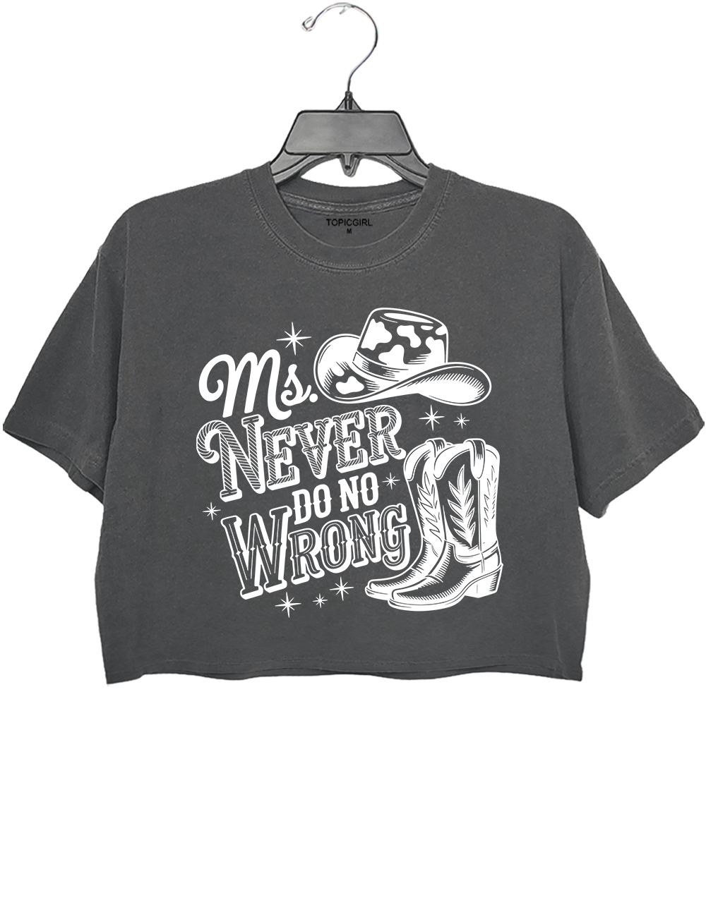 Ms. Never Do No Wrong Crop Top