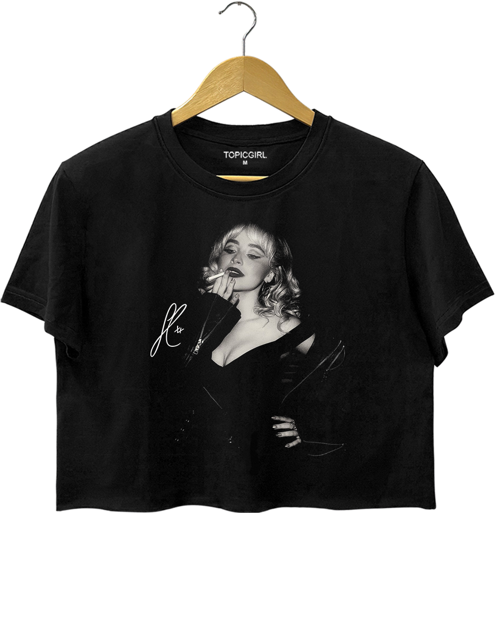 Vintage Sabrina Carpenter Crop Top