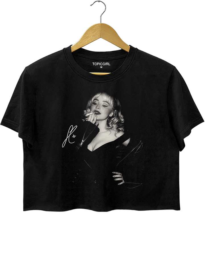 Vintage Sabrina Carpenter Crop Top