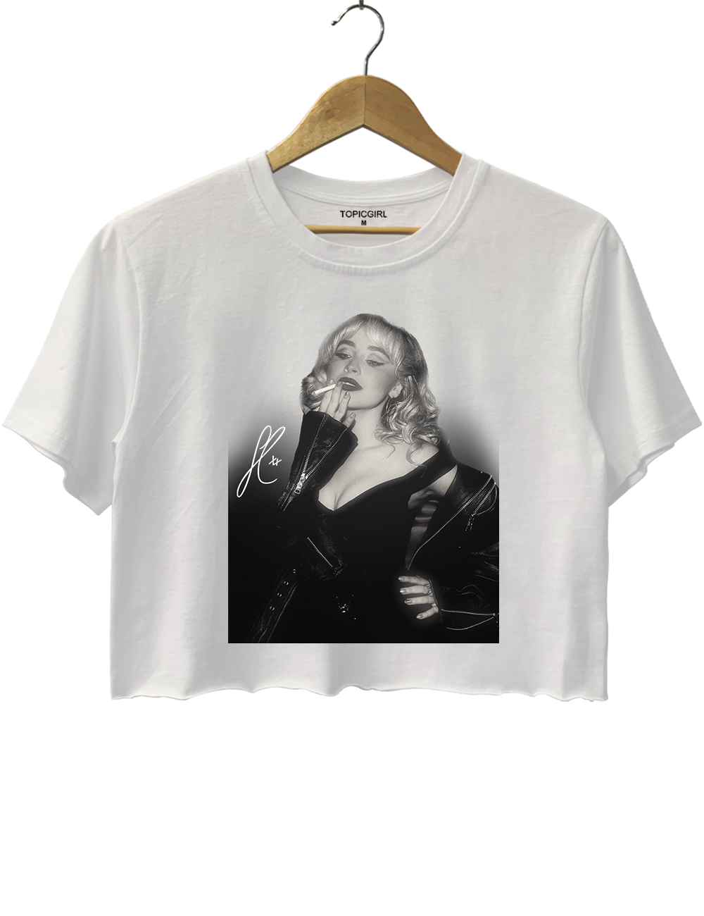 Vintage Sabrina Carpenter Crop Top
