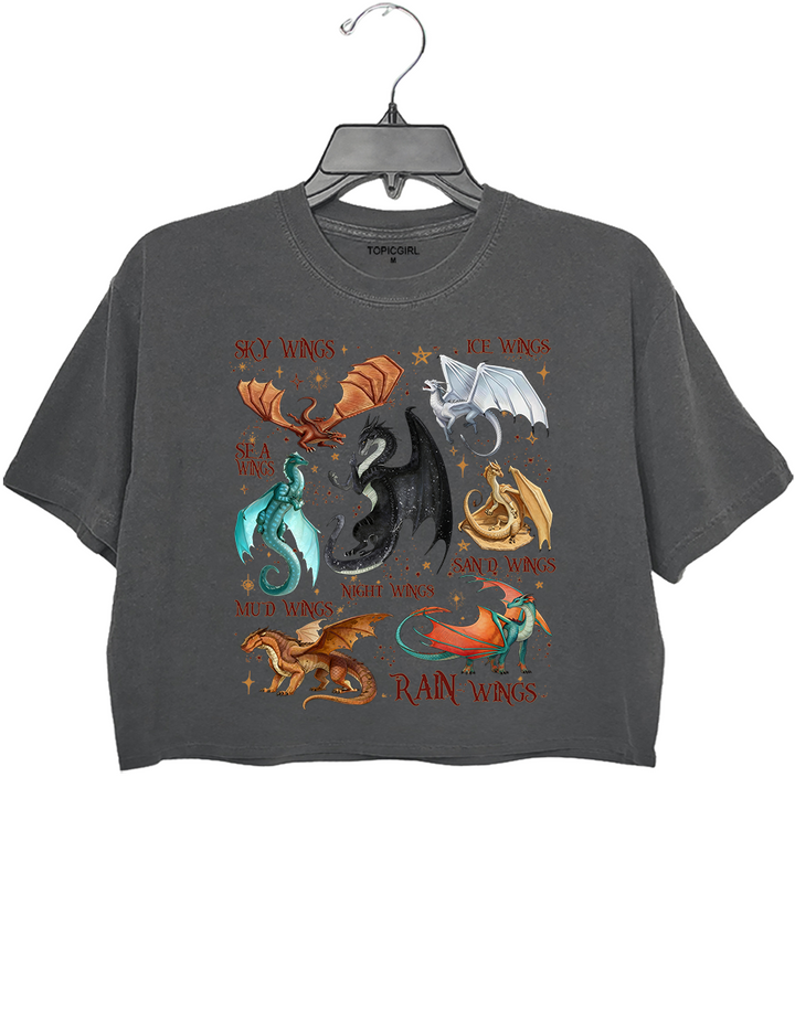 Wings Of Fire Dragons Crop Top