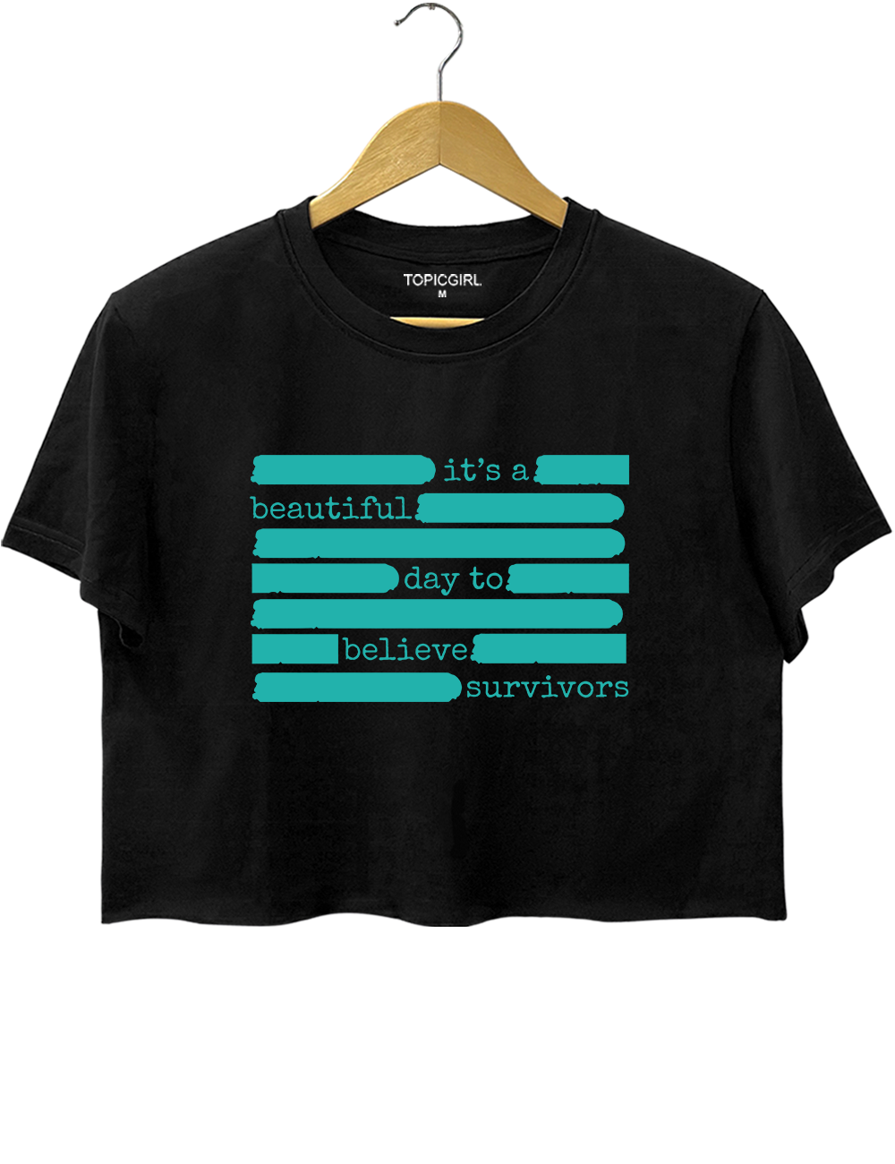 Sexual Harassment Survivor Crop Top