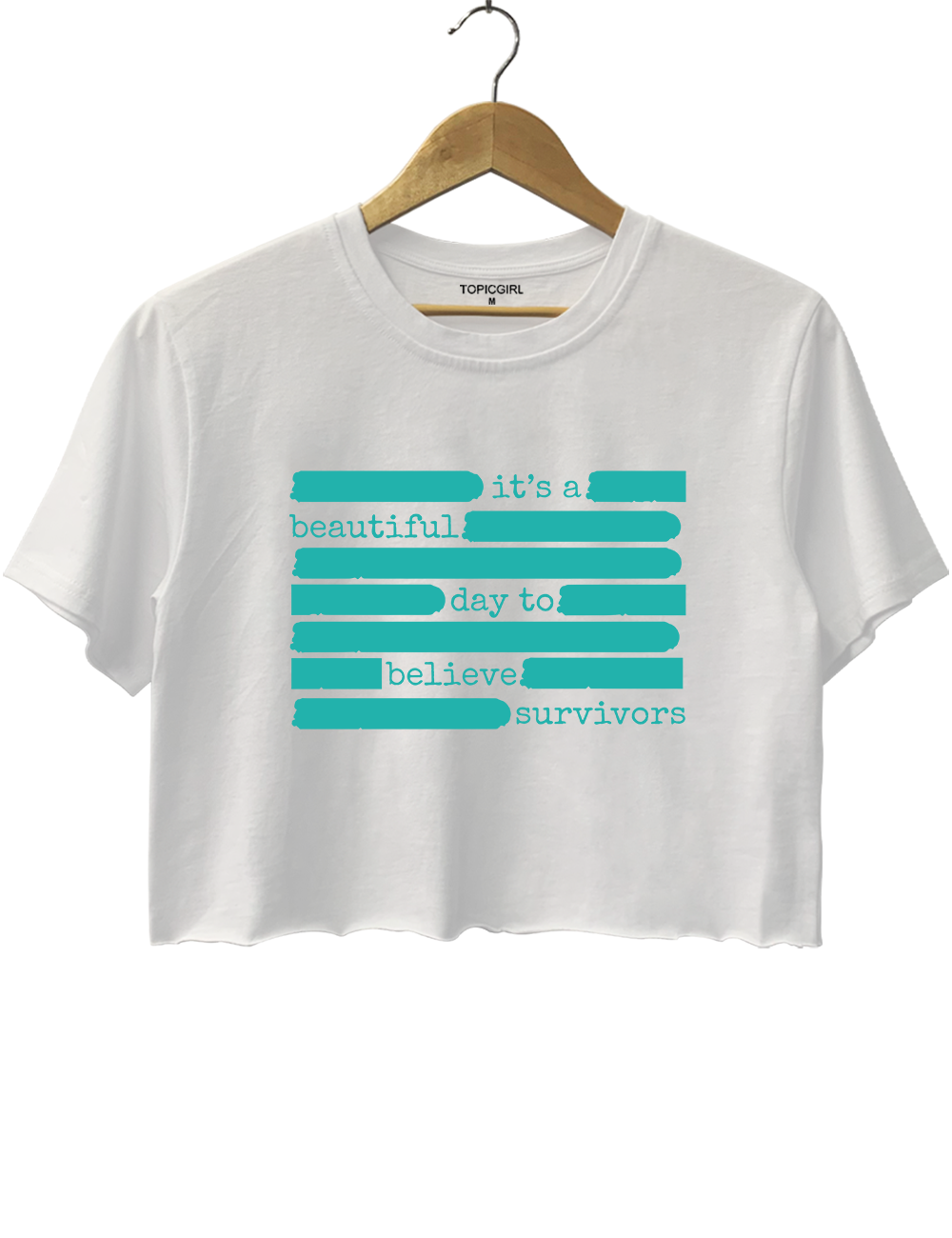 Sexual Harassment Survivor Crop Top