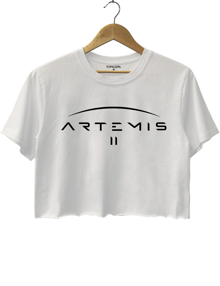 Artemis II Moon Mission Crop Top