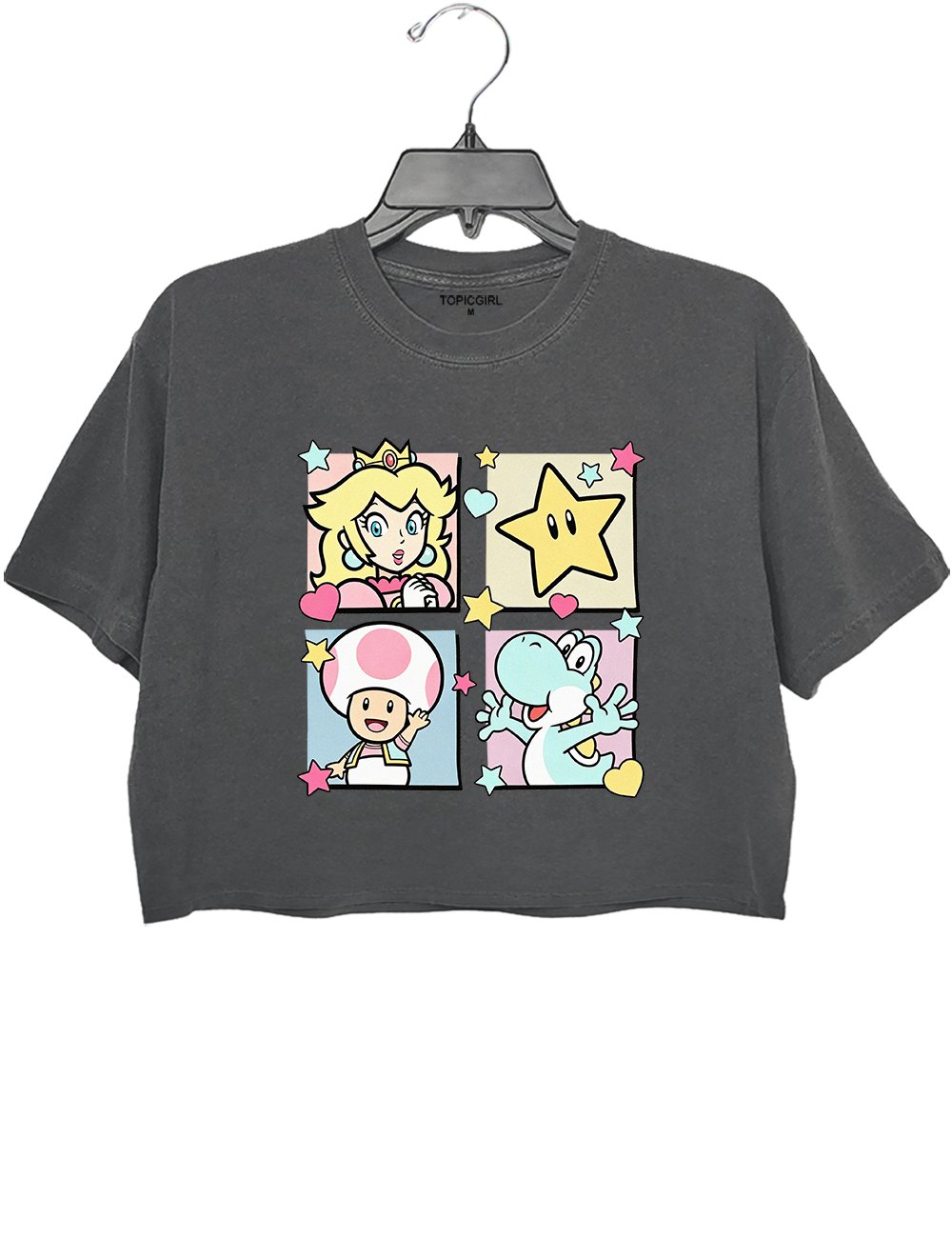The Super Mario Bros Movie Cute Graphic Crop Top