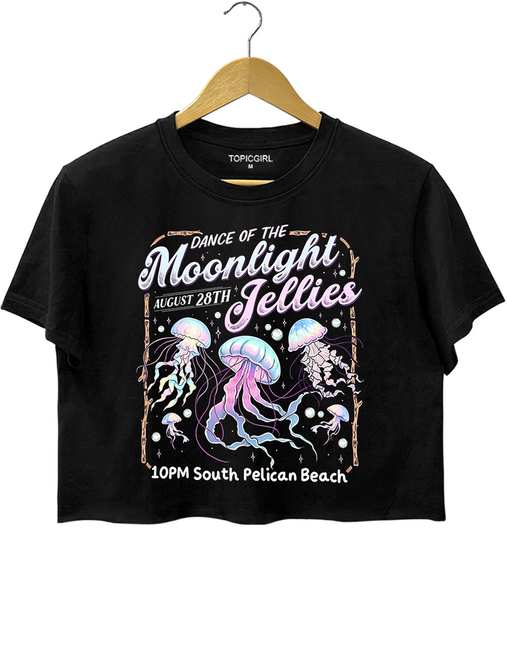 Dance Of The Moonlight Jellies Stardew Valley Crop Top