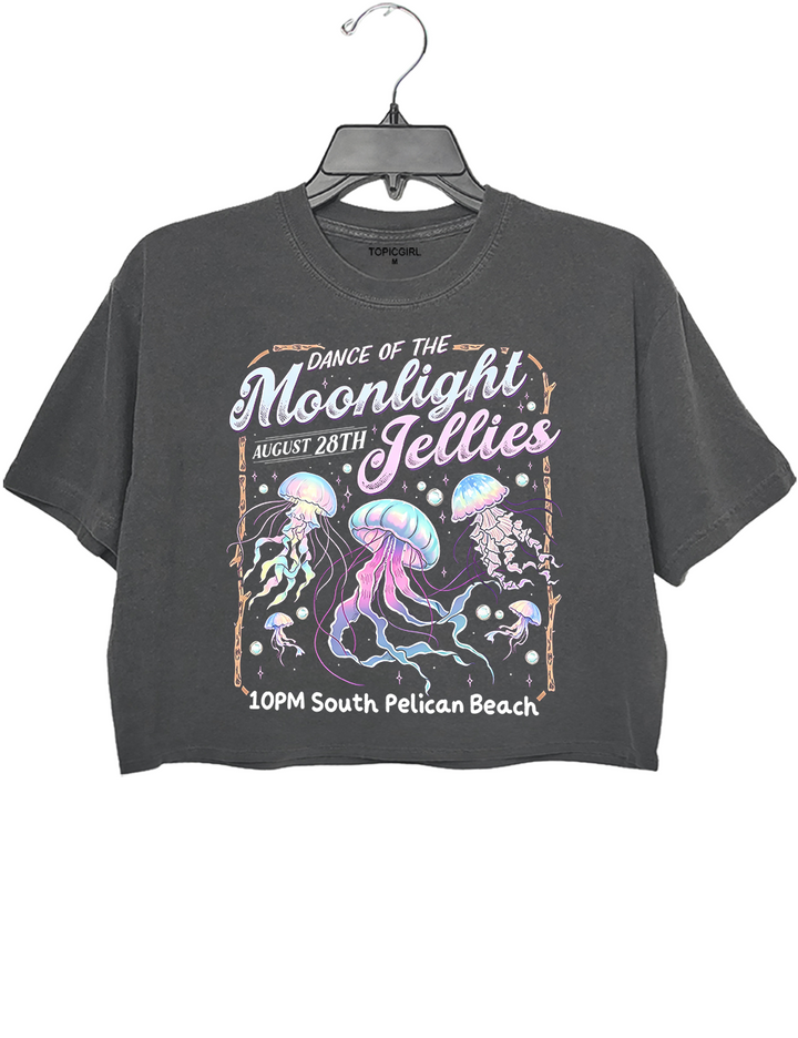 Dance Of The Moonlight Jellies Stardew Valley Crop Top