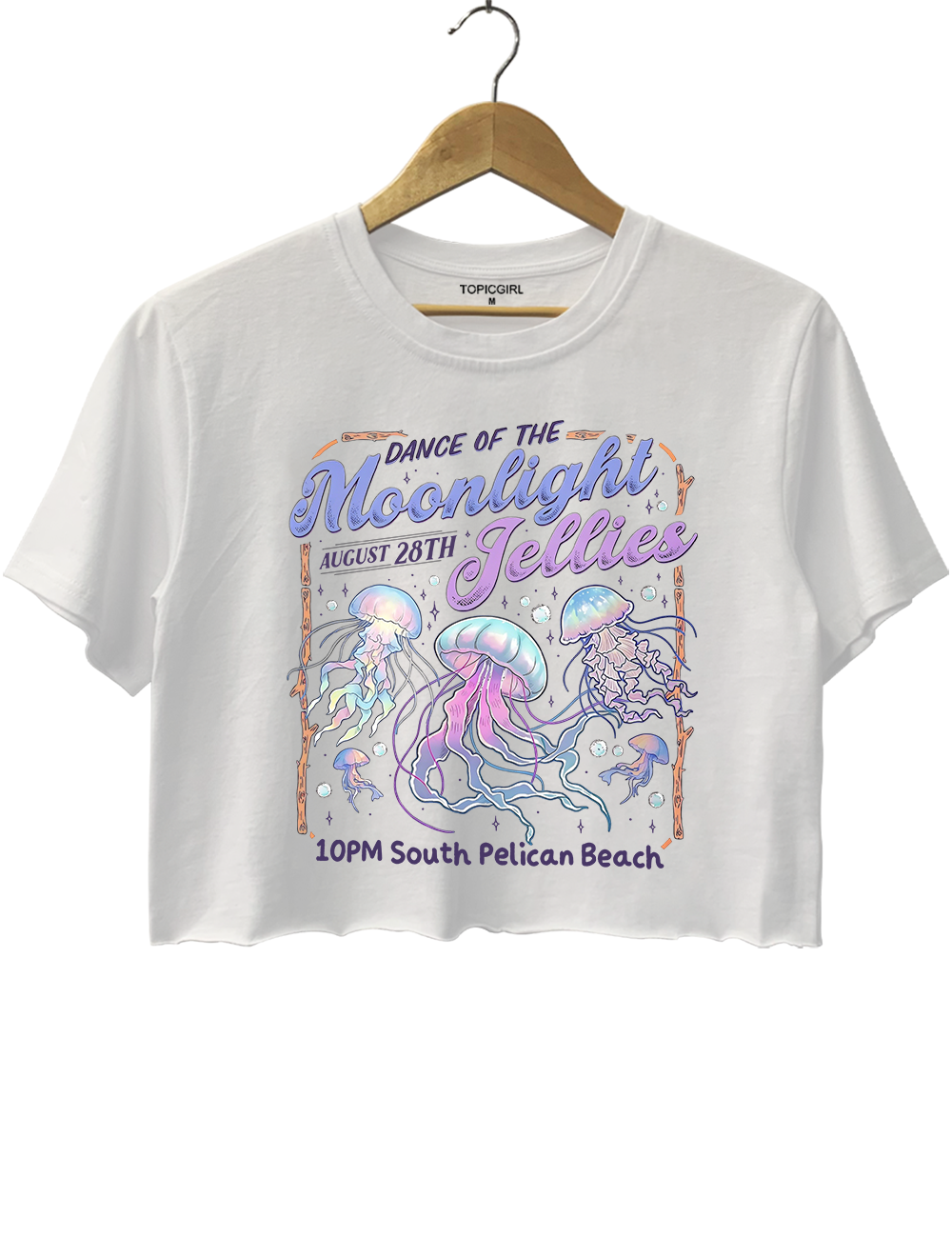 Dance Of The Moonlight Jellies Stardew Valley Crop Top
