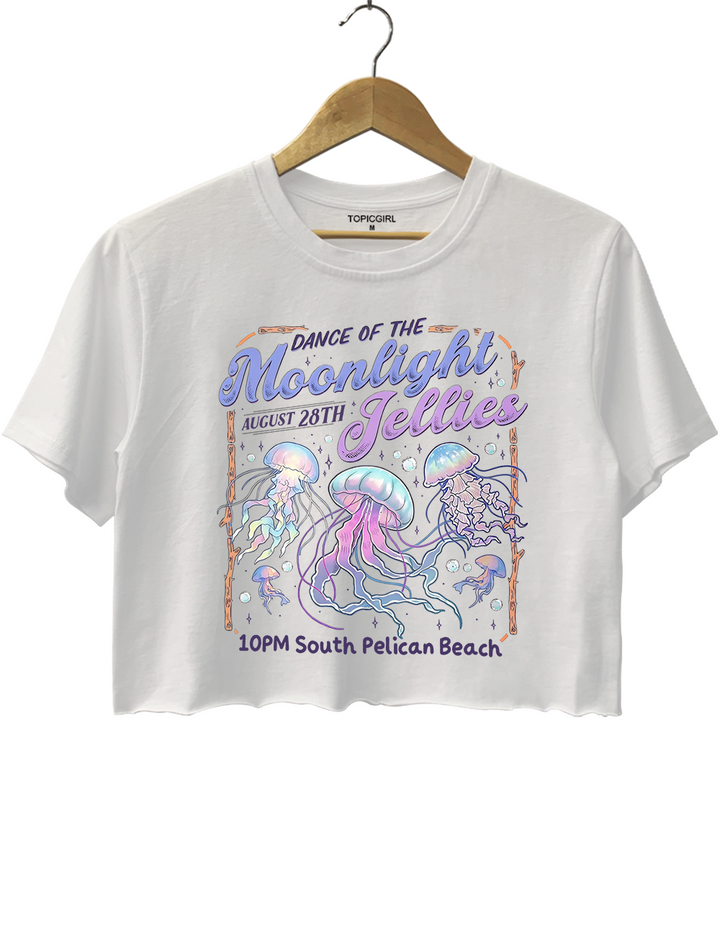 Dance Of The Moonlight Jellies Stardew Valley Crop Top