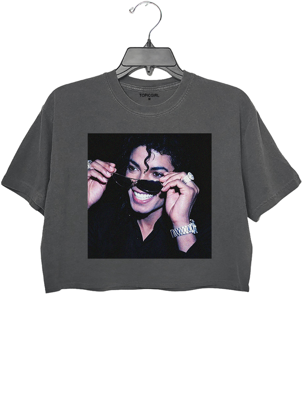 Michael Jackson Vintage Style 90s Crop Top