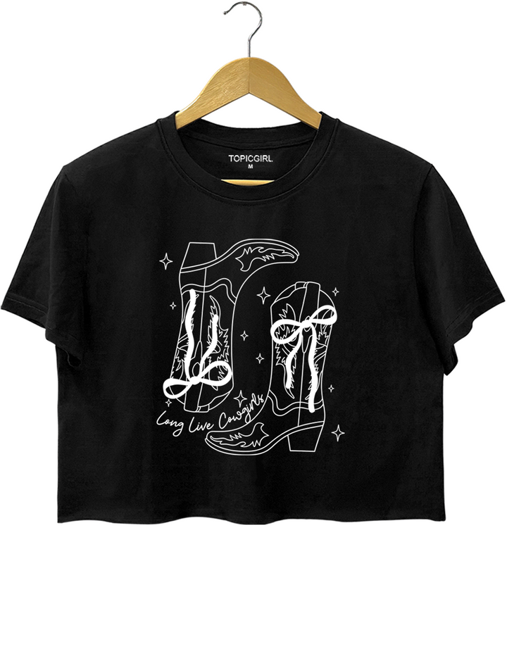Long Live Cowgirls Crop Top