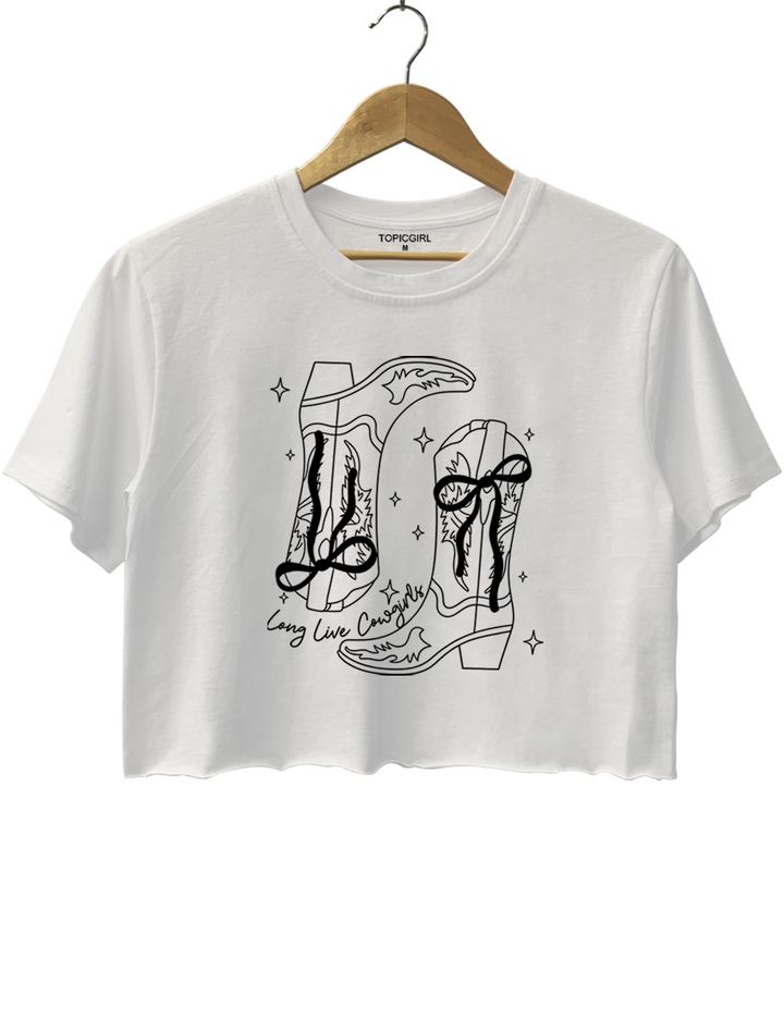 Long Live Cowgirls Crop Top