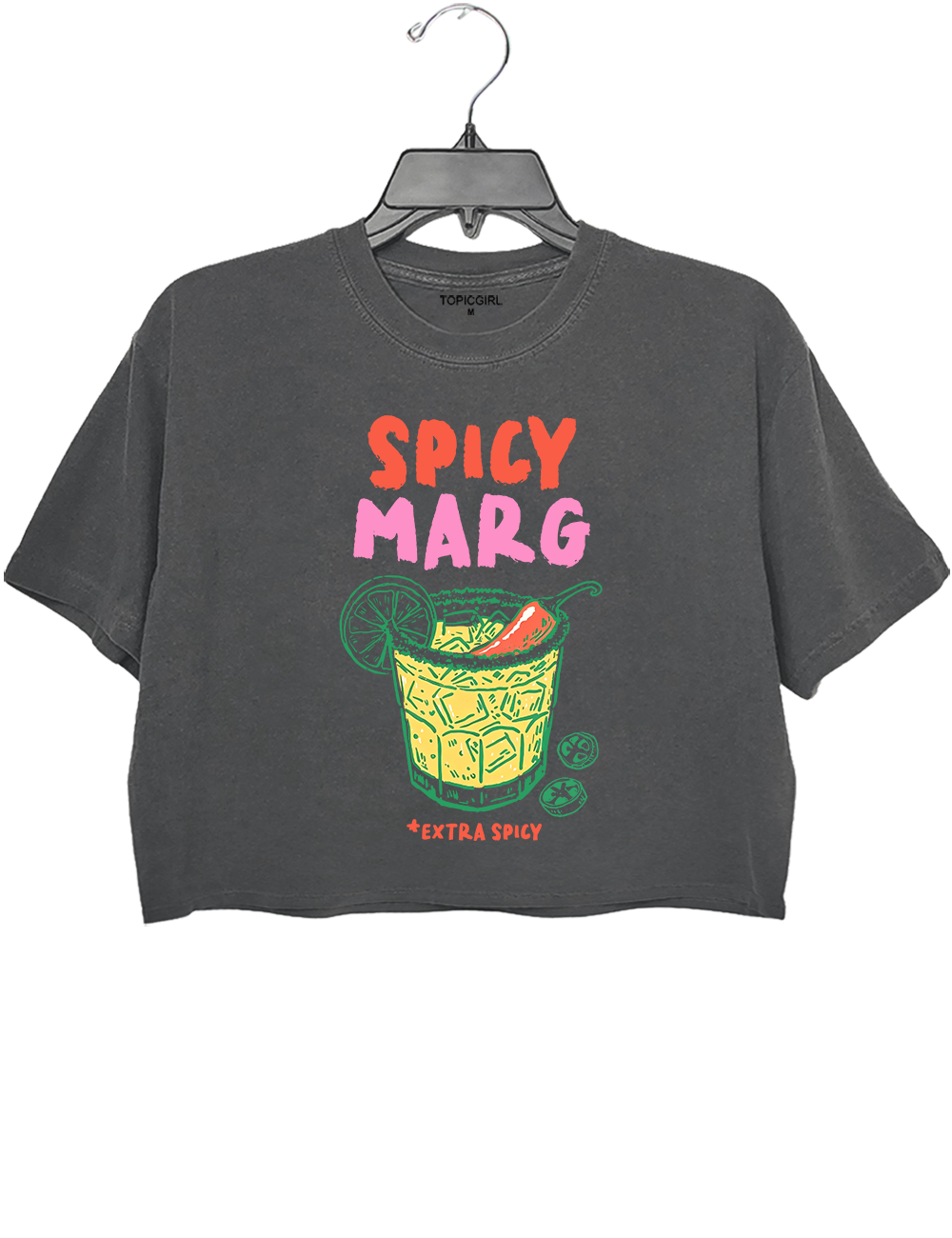 Cinco de Mayo Spicy Margarita Crop Top
