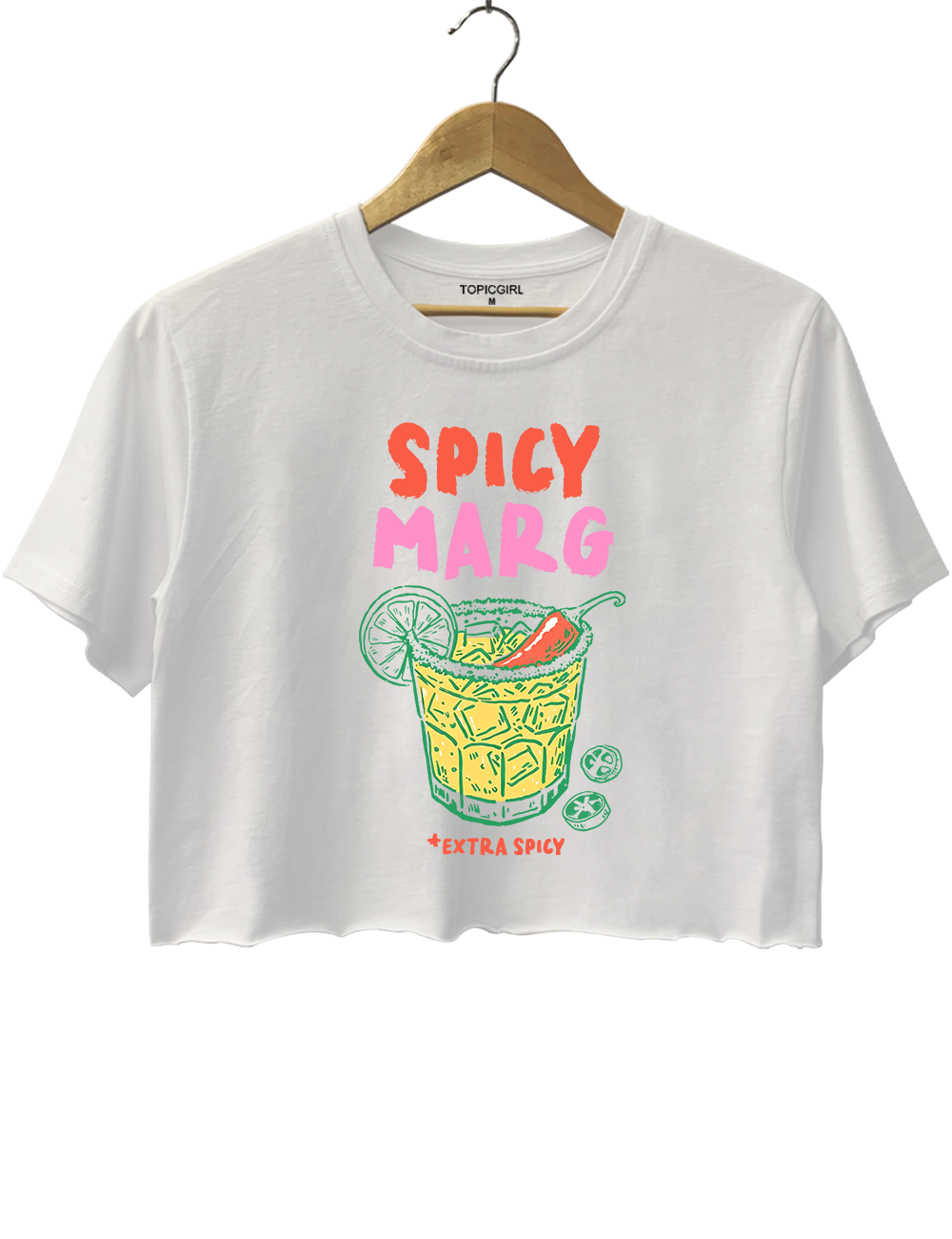 Cinco de Mayo Spicy Margarita Crop Top