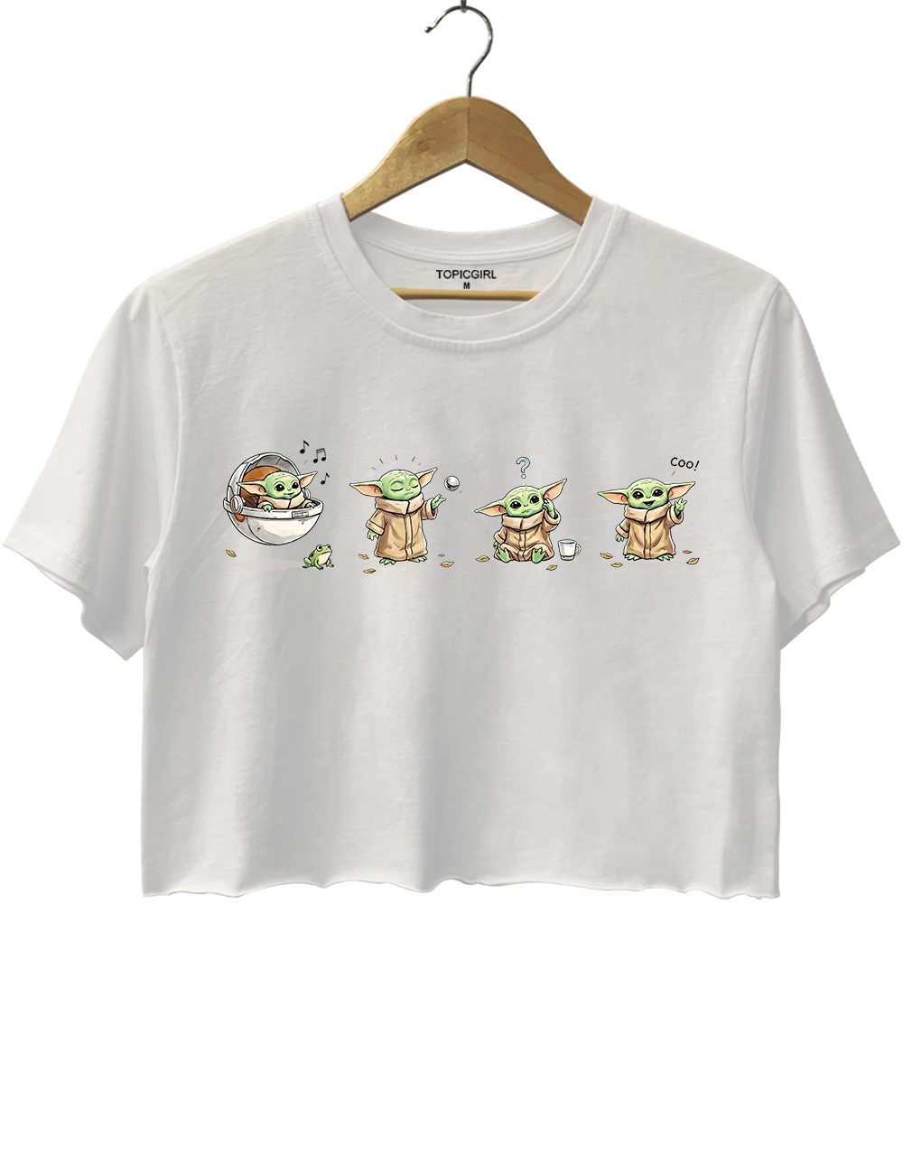 Star Wars Grogu Crop Top