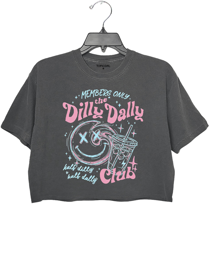 Dilly Dally Club Crop Top