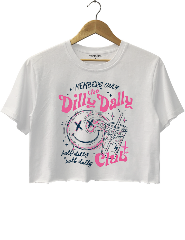 Dilly Dally Club Crop Top