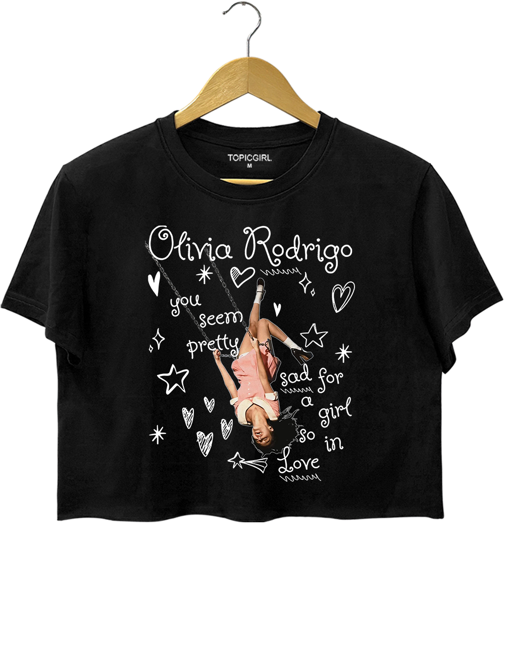 Olivia Rodrigo You Seem Pretty Sad Crop Top