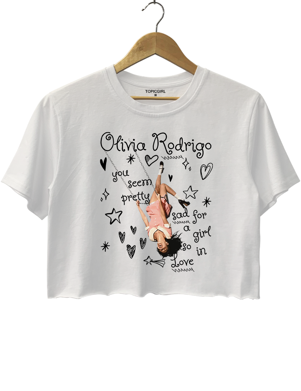 Olivia Rodrigo You Seem Pretty Sad Crop Top