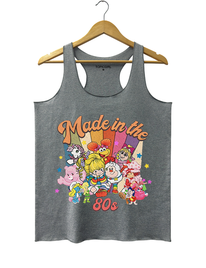 Made In The 80s Cartoon Friends Tank Top