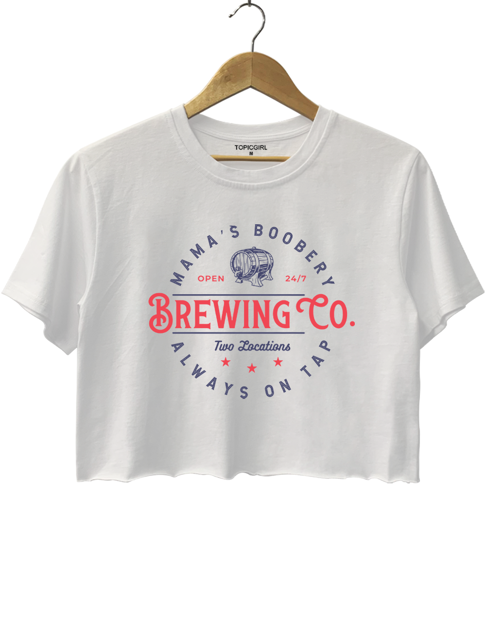 Mama’s Boobery Brewing Co Crop Top