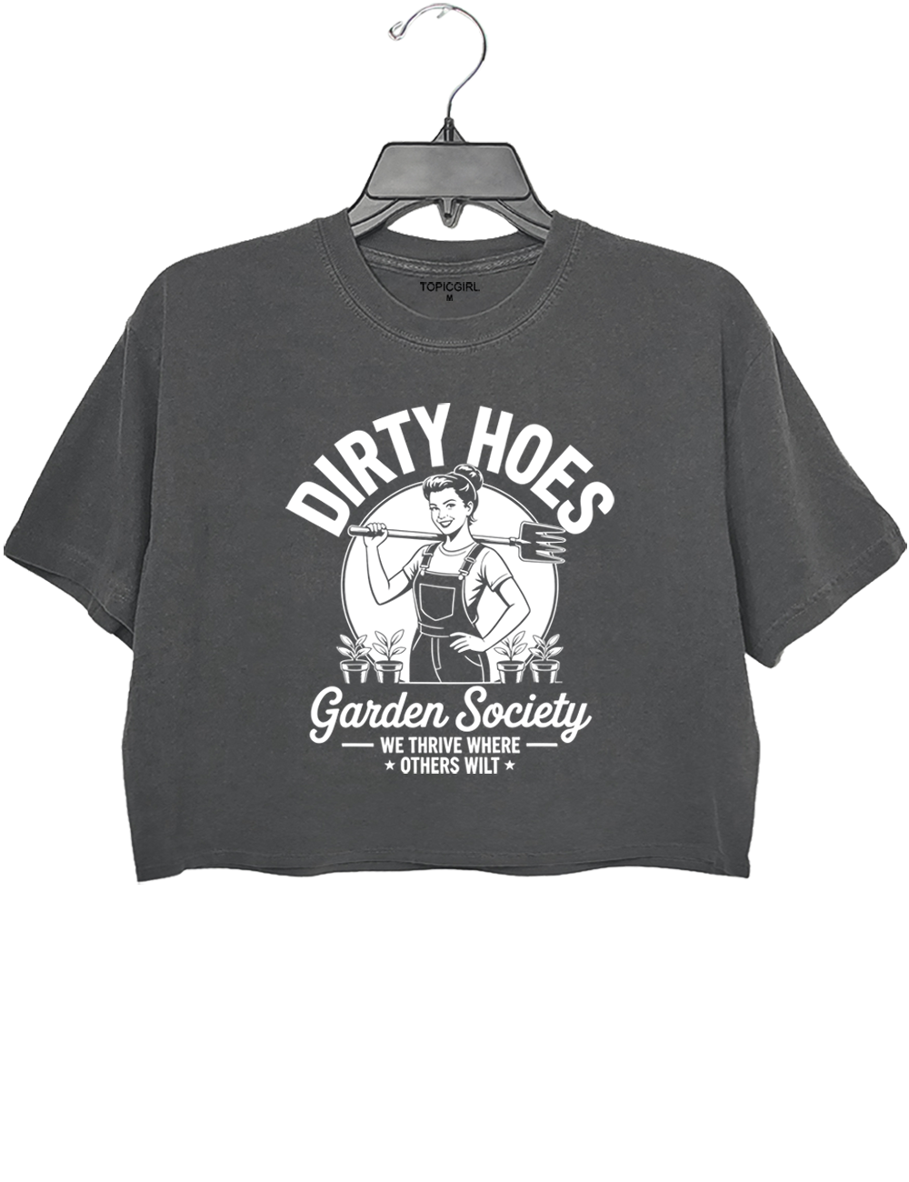 Dirty Hoes Crop Top