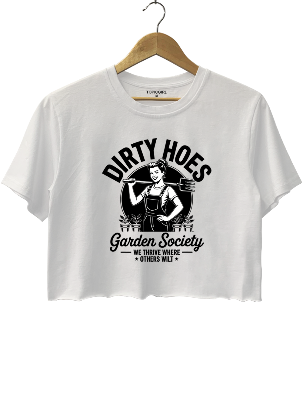 Dirty Hoes Crop Top