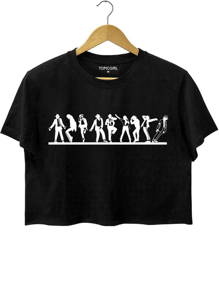 MJ Silhouette Crop Top