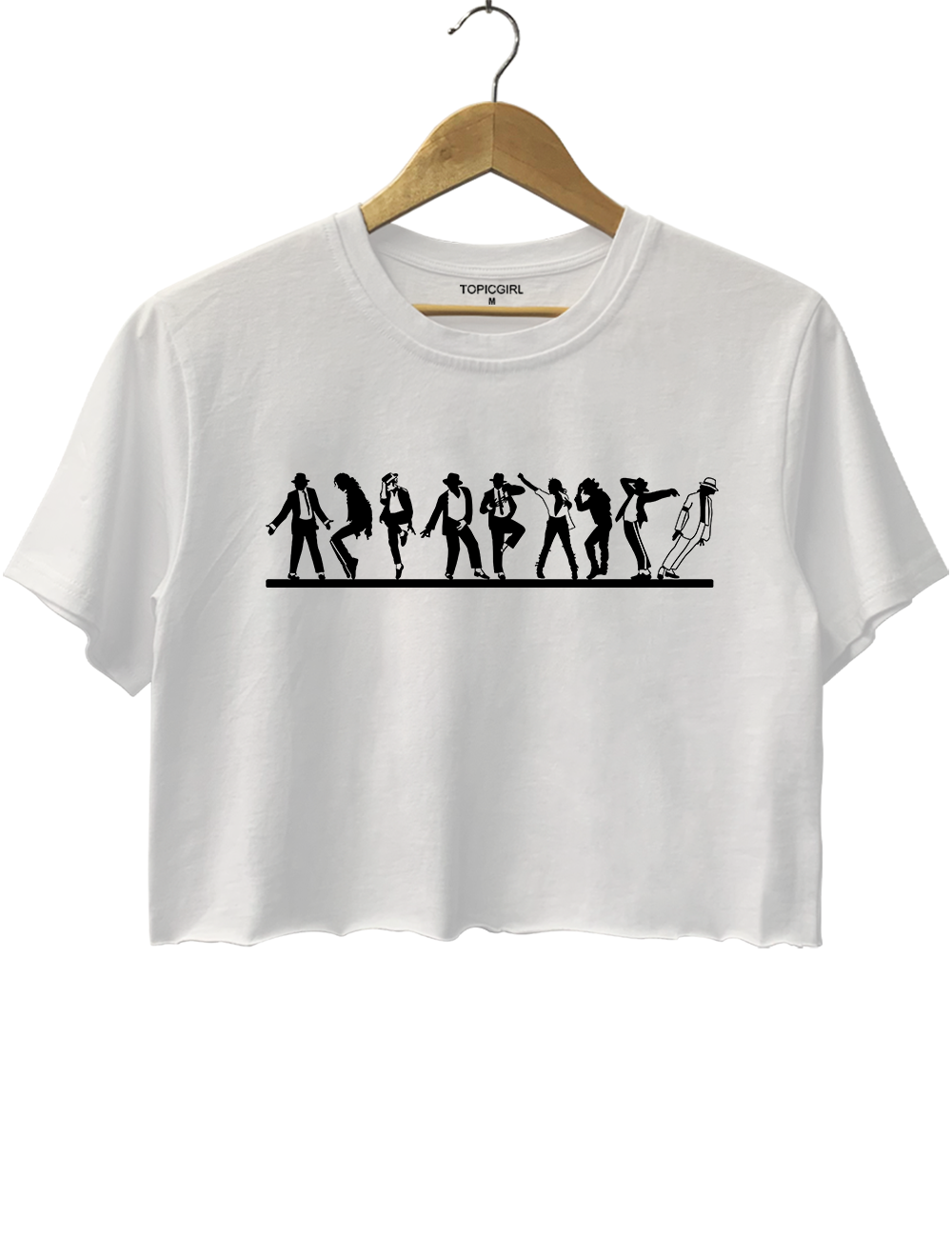 MJ Silhouette Crop Top