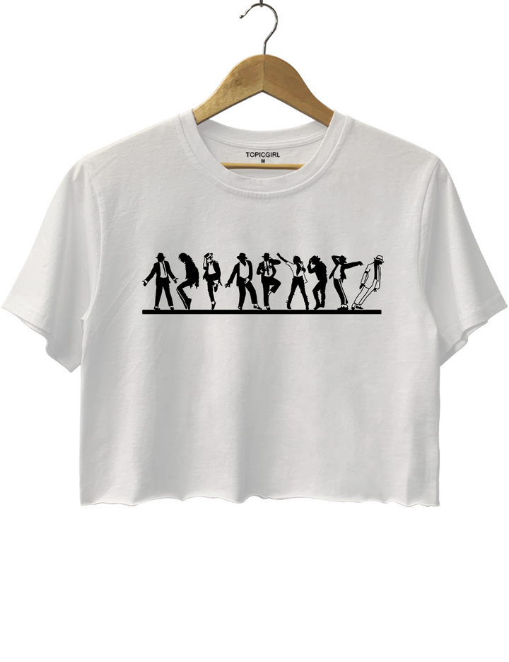MJ Silhouette Crop Top