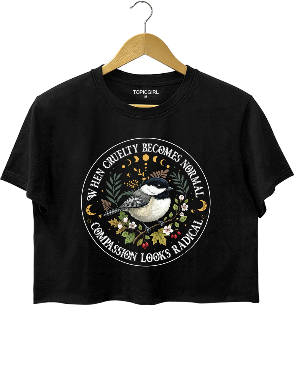 When Cruelty Becomes Normal Crop Top
