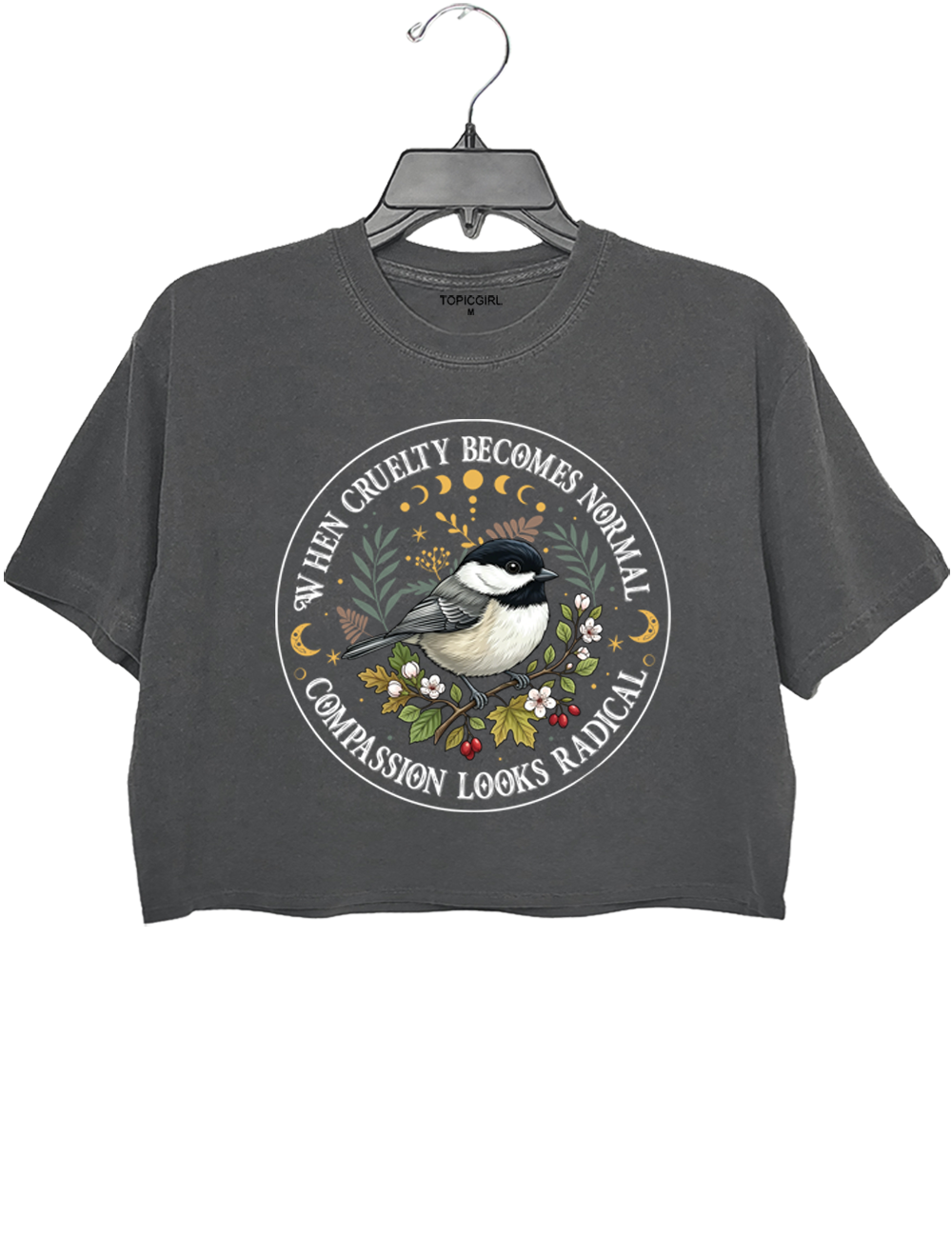 When Cruelty Becomes Normal Crop Top