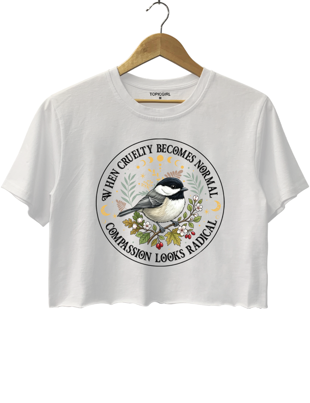 When Cruelty Becomes Normal Crop Top