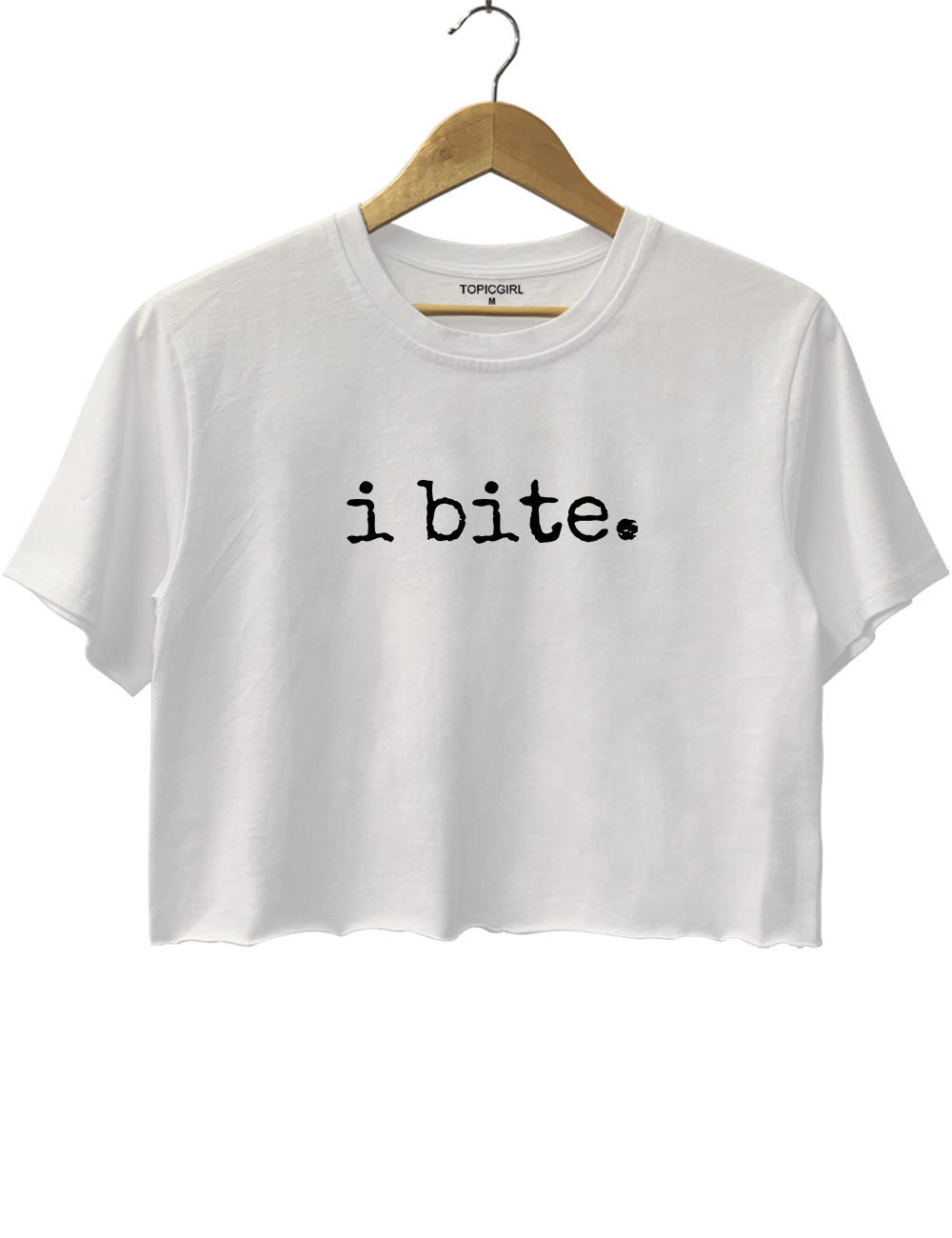 I Bite Crop Top