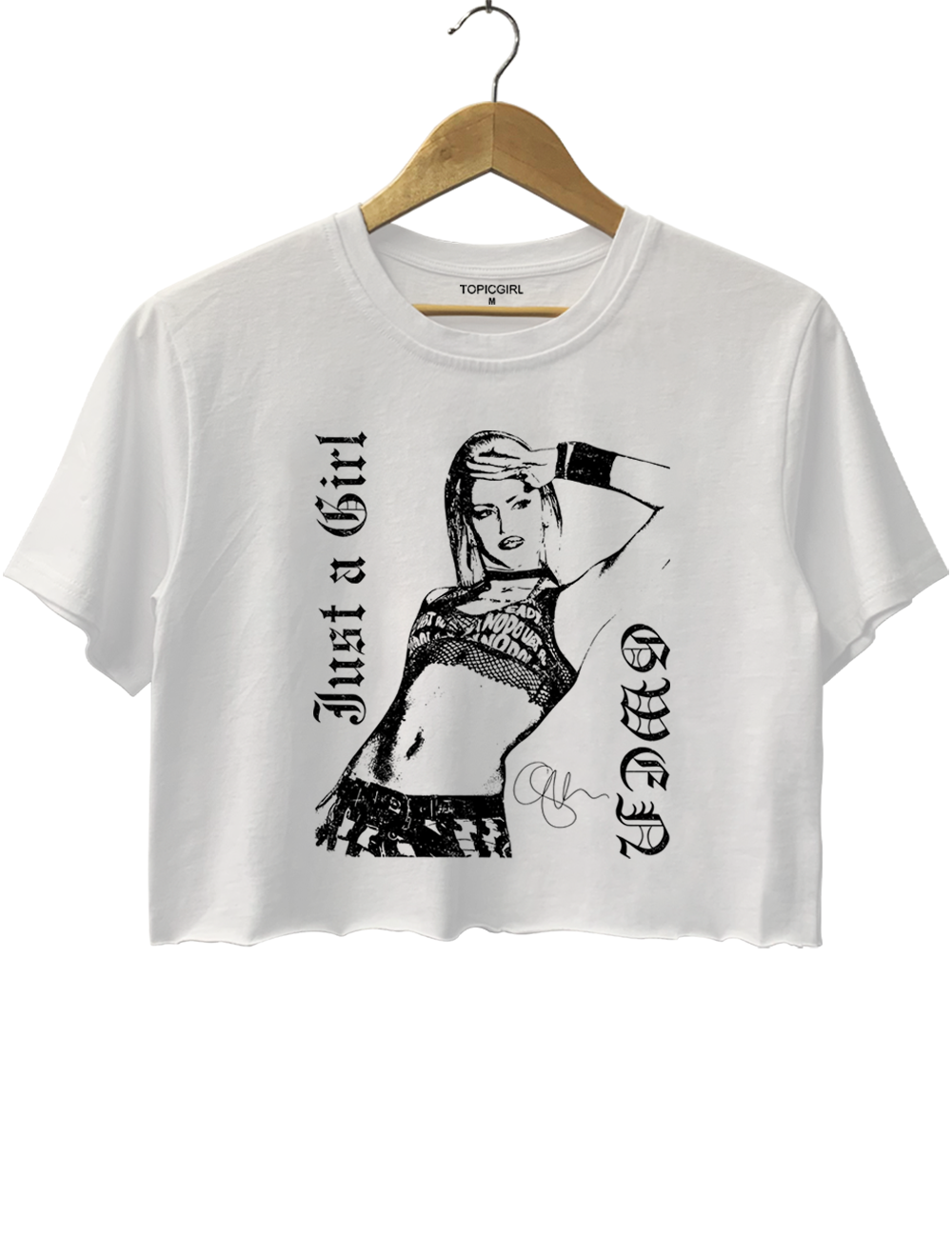 Gwen Stefani No Doubt Vintage Crop Top