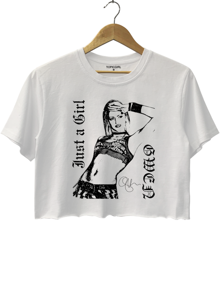 Gwen Stefani No Doubt Vintage Crop Top