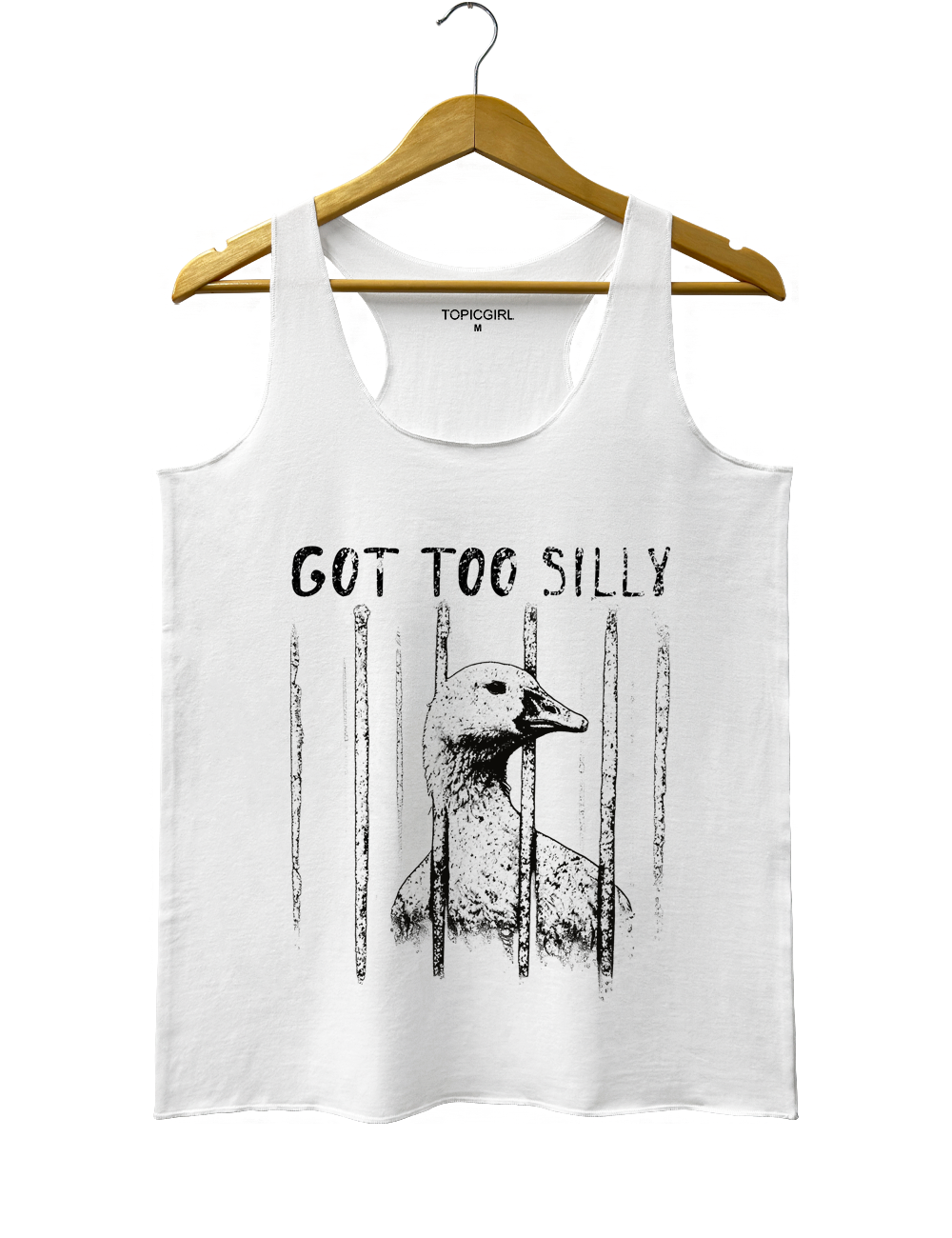 Funny Got Too Silly Tank Top