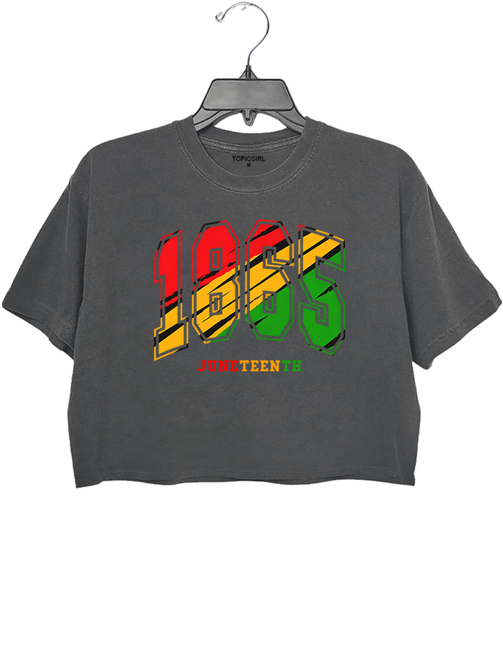 Juneteenth 1865 Crop Top