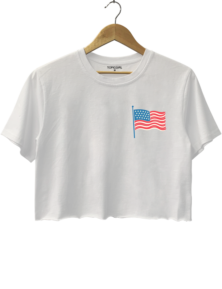 USA 250th Anniversary Crop Top