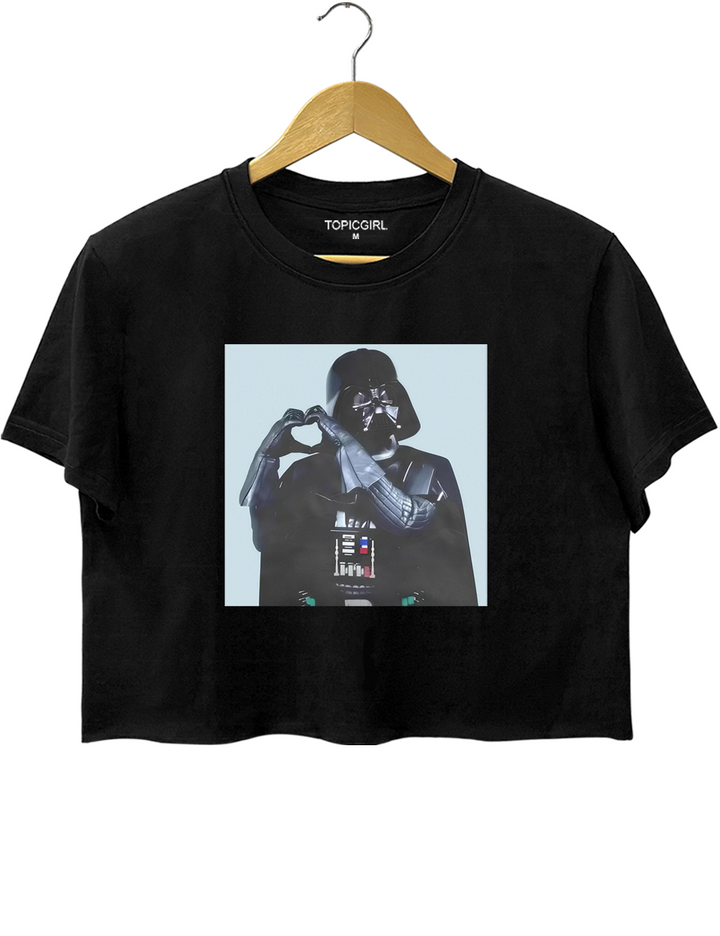 Darth Vader Love Crop Top