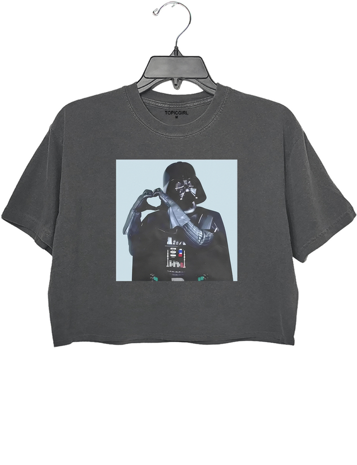 Darth Vader Love Crop Top