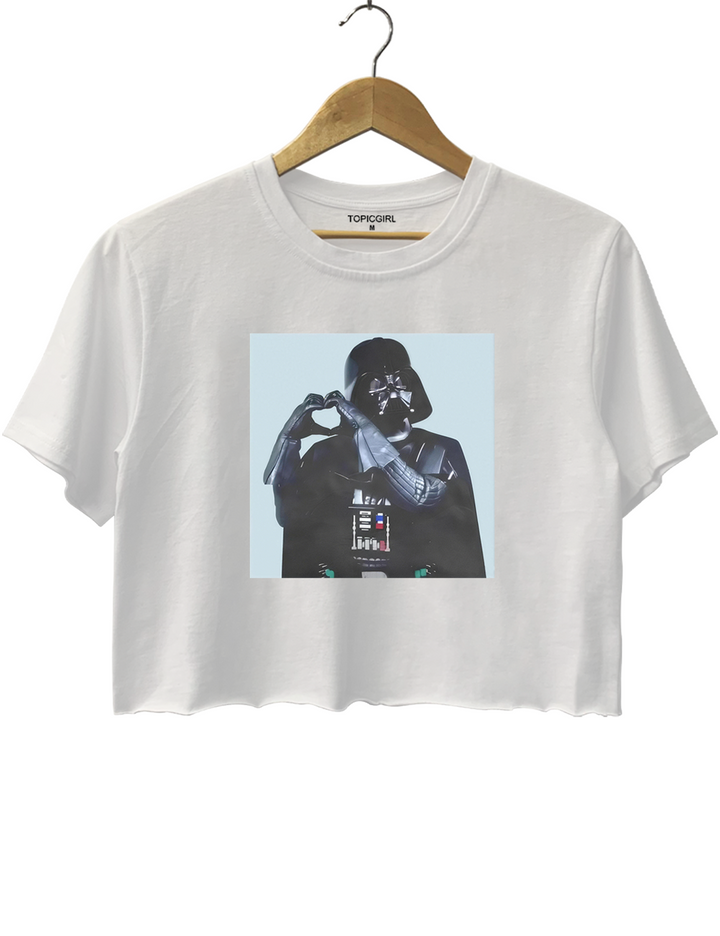 Darth Vader Love Crop Top
