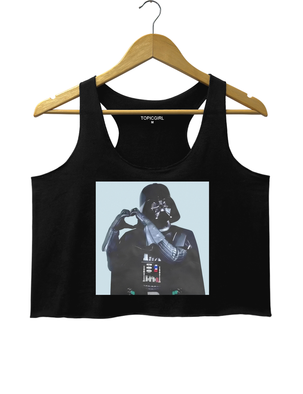 Darth Vader Love Crop Tank Top