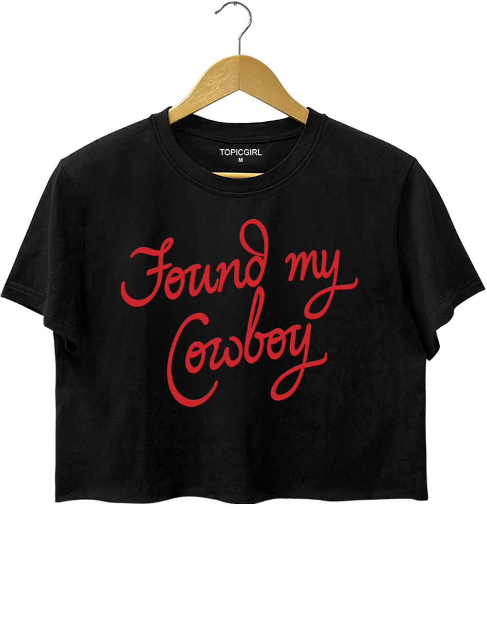 Found My Cowboy Crop Top