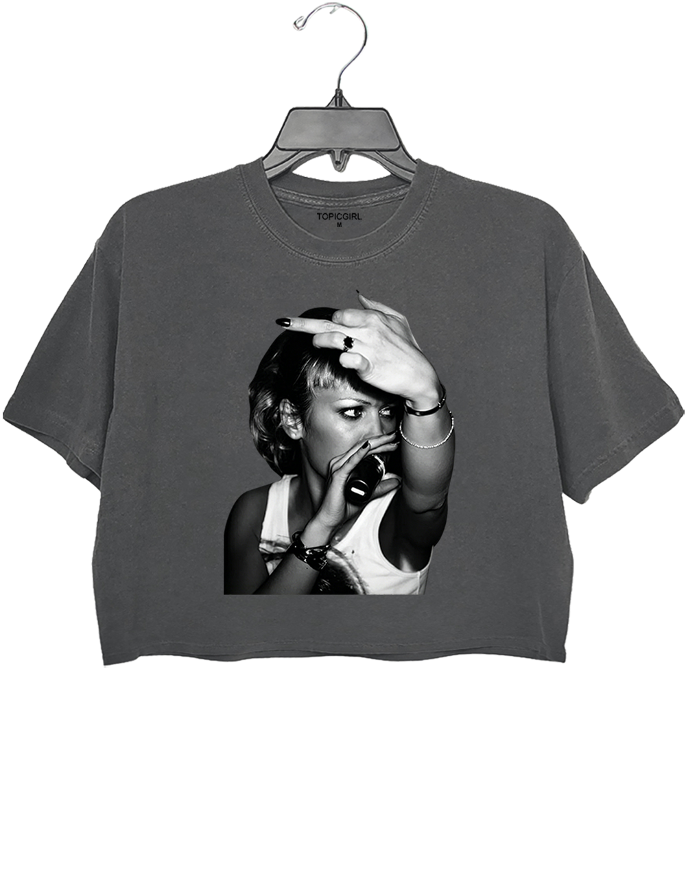Stefani 90s Vintage Graphic Crop Top