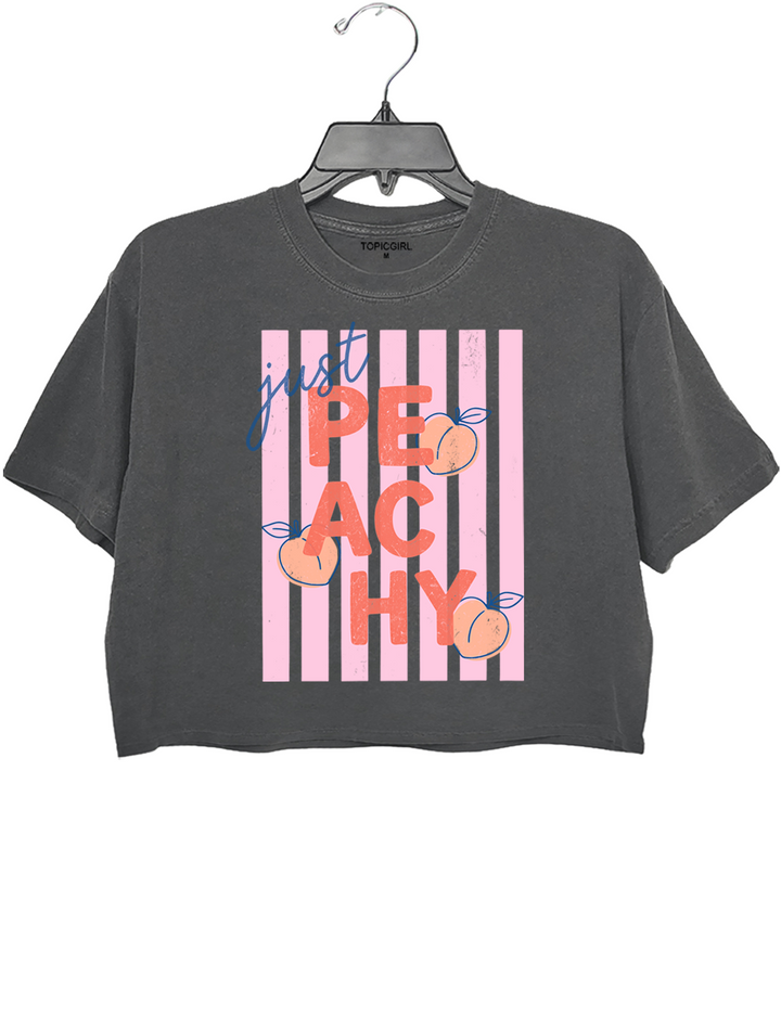 Just Peachy Crop Top