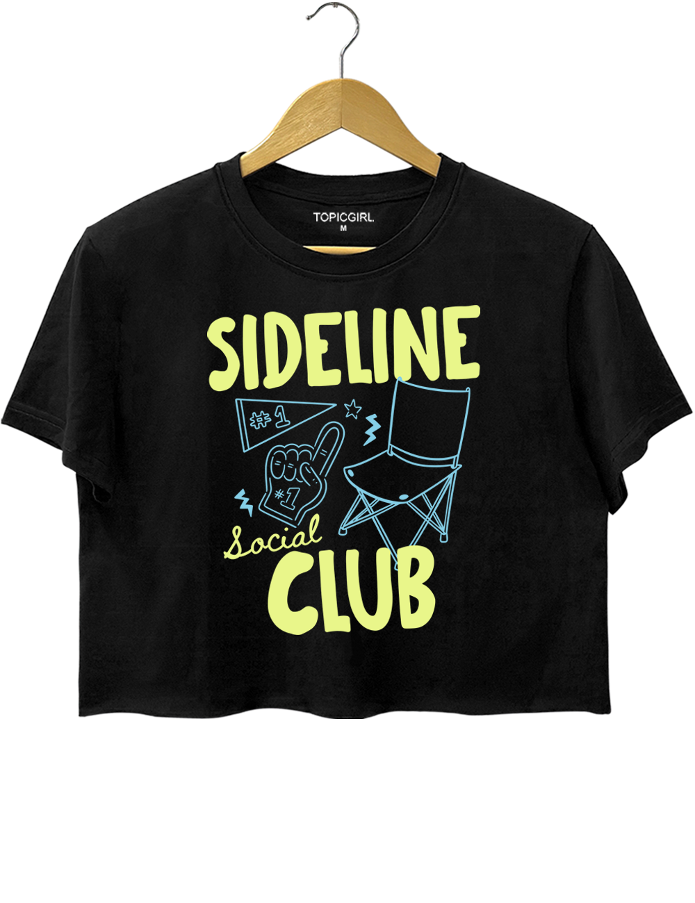 Sideline Social Club Crop Top
