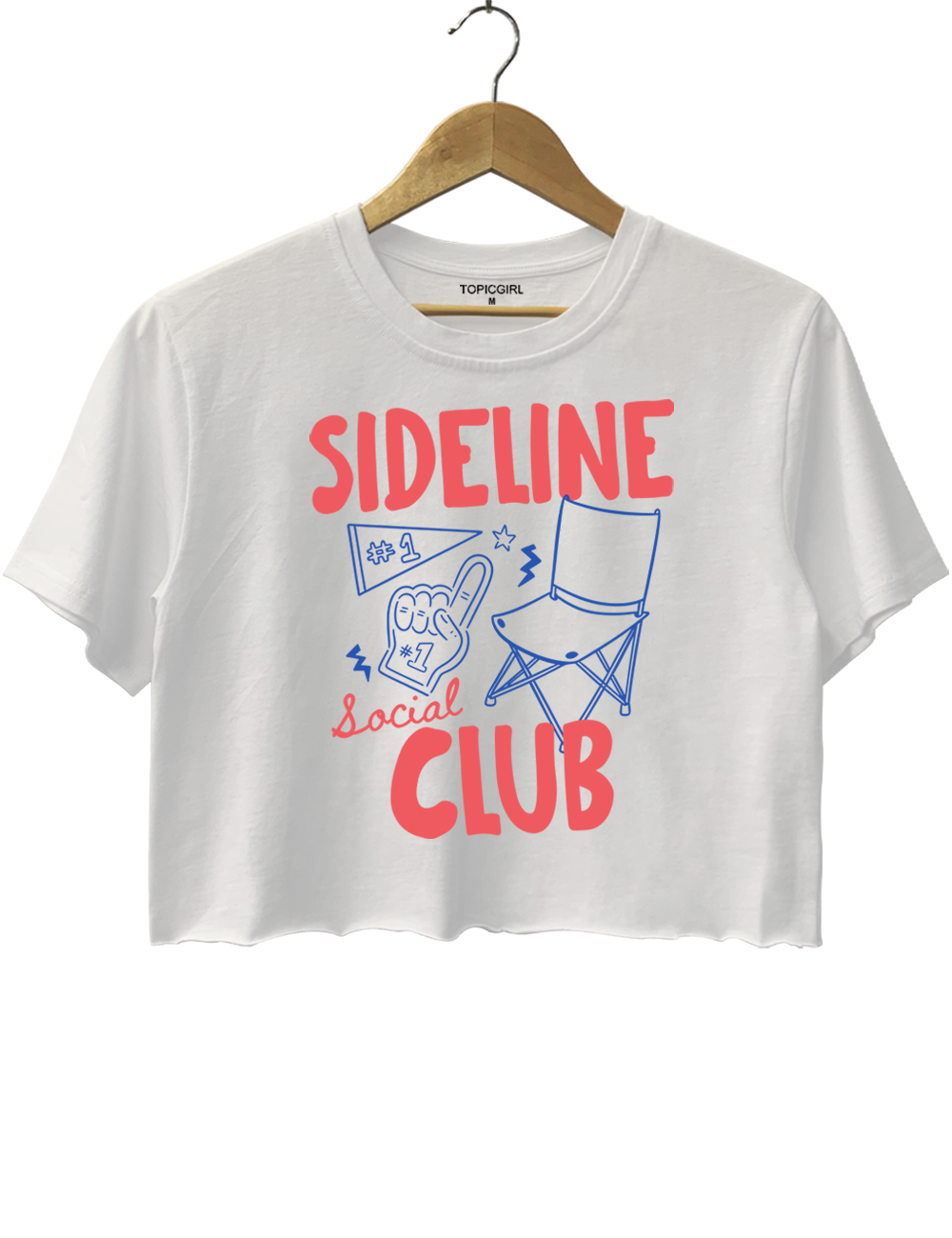 Sideline Social Club Crop Top